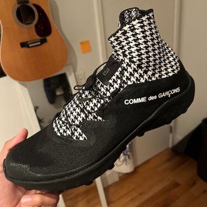 Black & White CDG x Salomon Edition Cross Sneakers